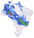 carte des pluies