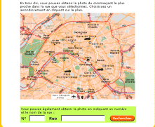 mapa paris
